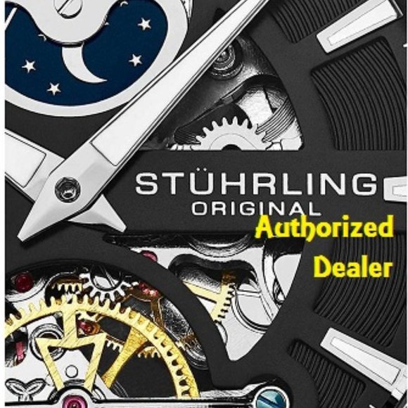 Stuhrling Original Dual Time Automatic Skeleton